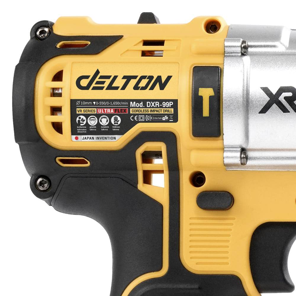 สว่านไร้สาย (พร้อมแบตเตอรี่) DELTON รุ่น DXR-99P VR-SERIES 20V 4AH